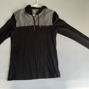 Men’s long sleeve with hood
